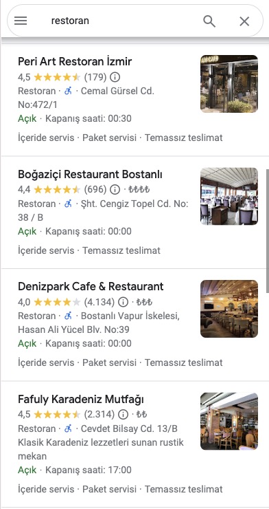Google restoran yorumu nasıl yapılır