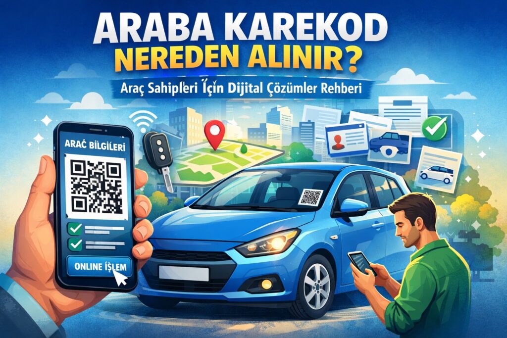 araba plaka karekod